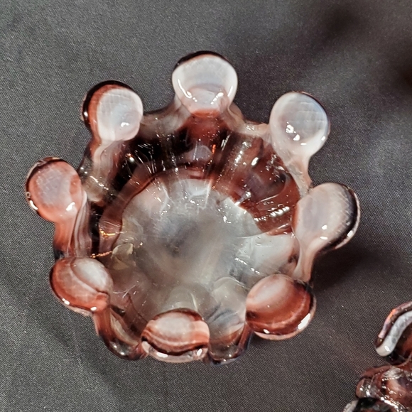 Vintage 60's Blown Glass Set of 3 - Picture 6 of 8